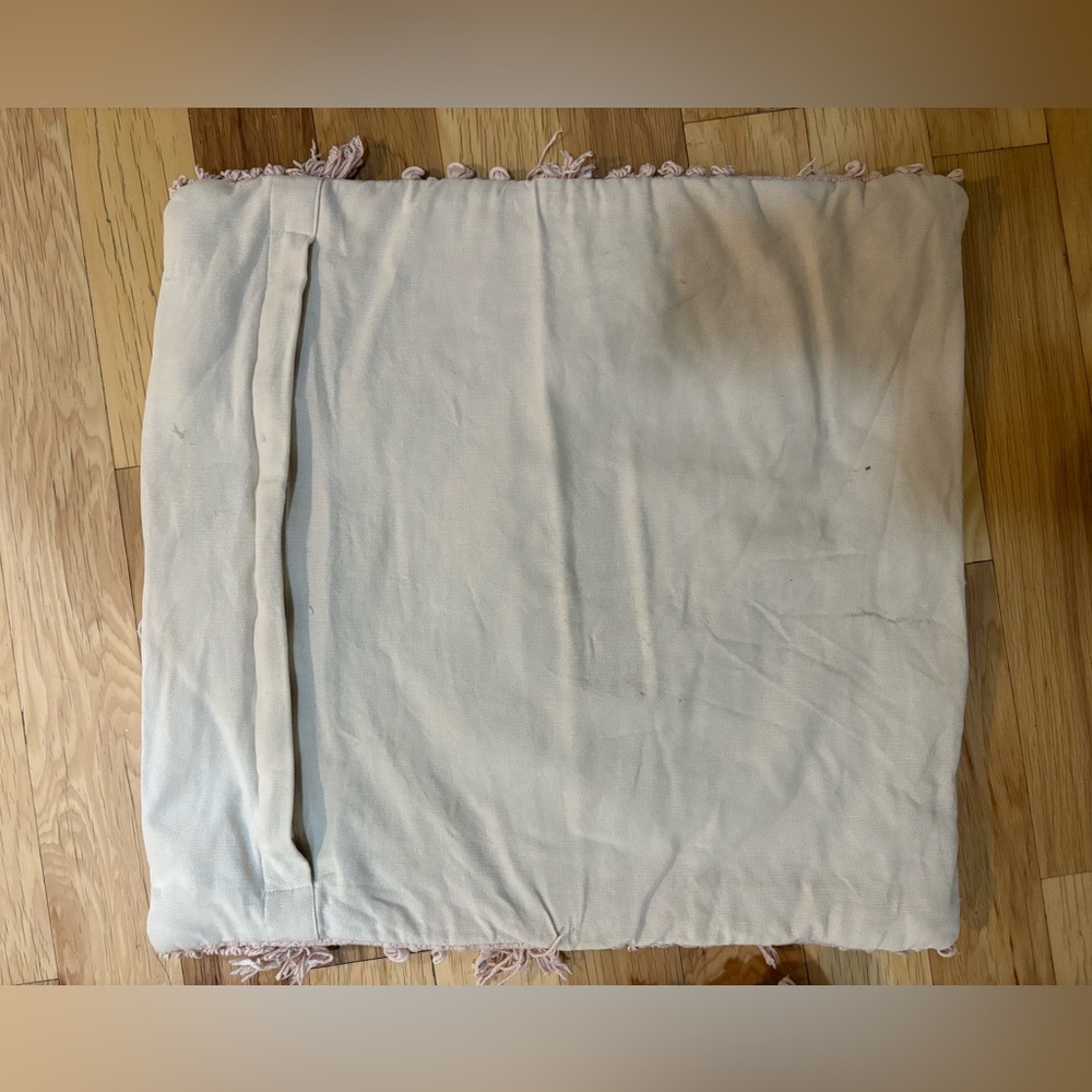 Light Pink Decorative Pillow Cover - Picture 3 of 4